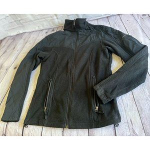 Columbia Mixed Media Full Zip Jacket (Fleece/Nylon), Women's - SIZE M